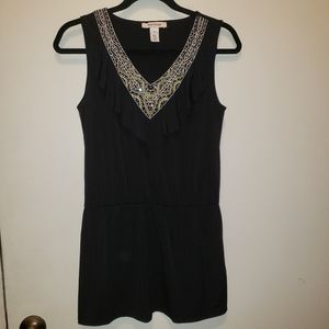 WHBM embellished sleeveless top